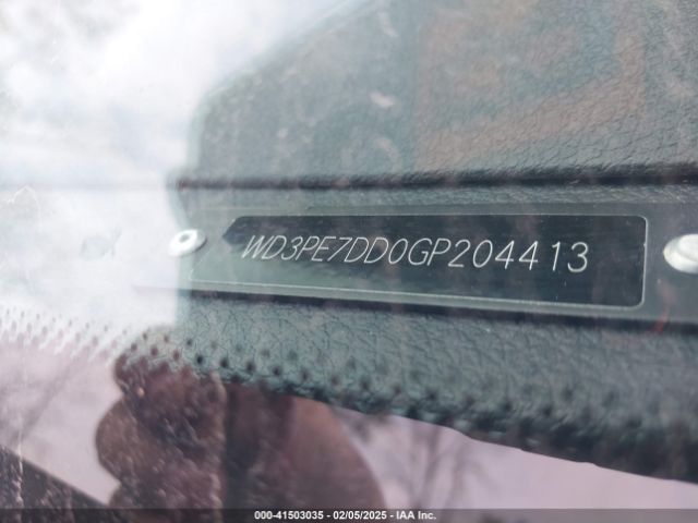 WD3PE7DD0GP204413 Mercedes-Benz Sprinter 2500 Normal Roof