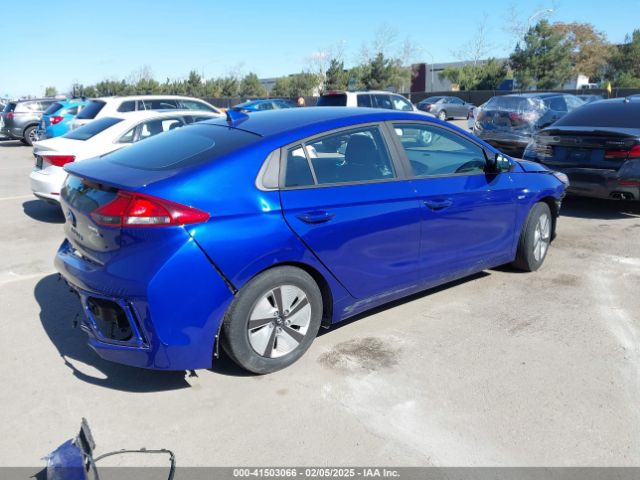 KMHC65LC1KU169059 Hyundai Ioniq Hybrid Blue