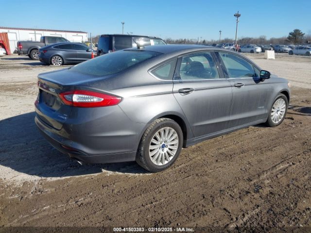 3FA6P0LU0ER140647 Ford Fusion Hybrid Se