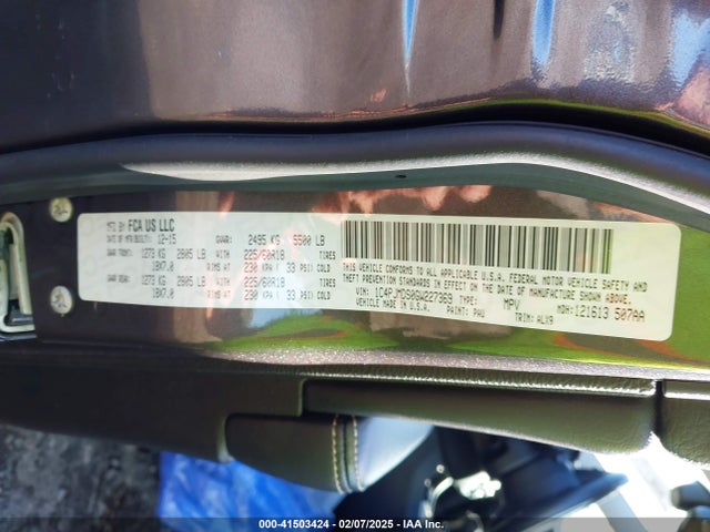 Jeep Cherokee Limited 2016 1C4PJMDS0GW227369 Image 9