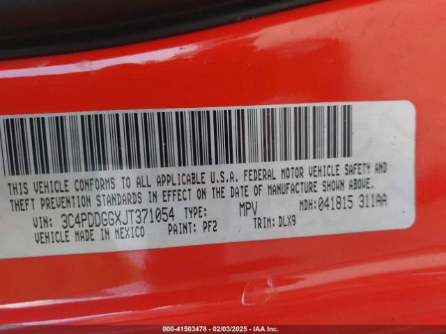 3C4PDDGGXJT371054 Dodge Journey Crossroad Awd