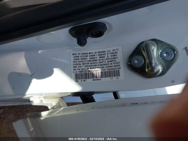 19XFC2F70HE020804 Honda CIVIC EX