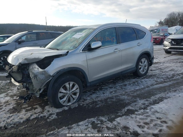 Honda Cr-v Ex-l 2014 2HKRM4H7XEH648671 Image 2