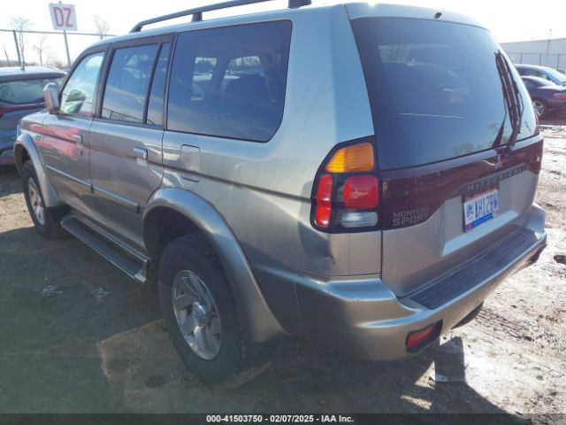 2001 MITSUBISHI MONTERO SPORT JA4MT41R61P038137 Photo 2