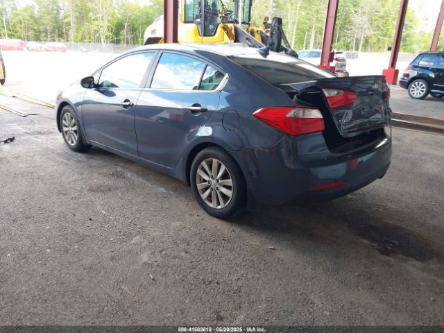 KNAFX4A80E5054309 KIA FORTE EX