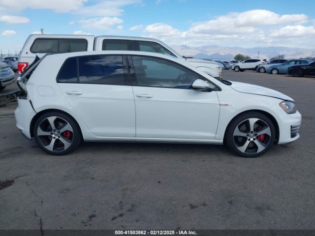 3VW547AU6FM104791 Volkswagen Golf Gti 2.0t Se W/performance Package 4-door