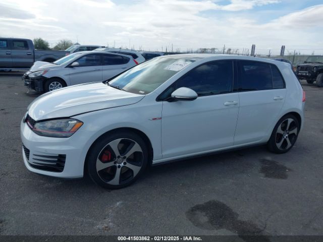 3VW547AU6FM104791 Volkswagen Golf Gti 2.0t Se W/performance Package 4-door