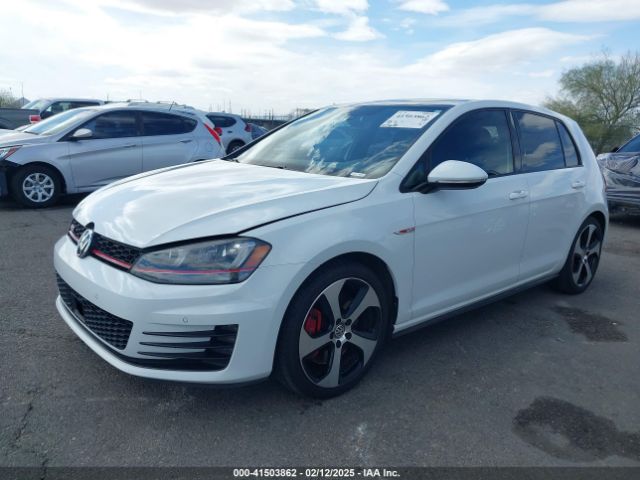 3VW547AU6FM104791 Volkswagen Golf Gti 2.0t Se W/performance Package 4-door