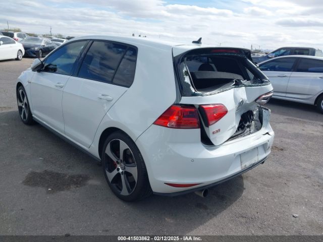 3VW547AU6FM104791 Volkswagen Golf Gti 2.0t Se W/performance Package 4-door