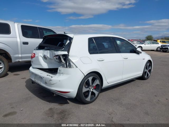 3VW547AU6FM104791 Volkswagen Golf Gti 2.0t Se W/performance Package 4-door