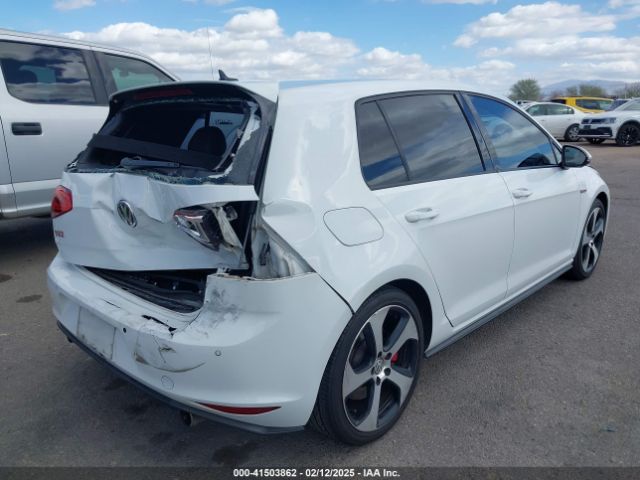 3VW547AU6FM104791 Volkswagen Golf Gti 2.0t Se W/performance Package 4-door
