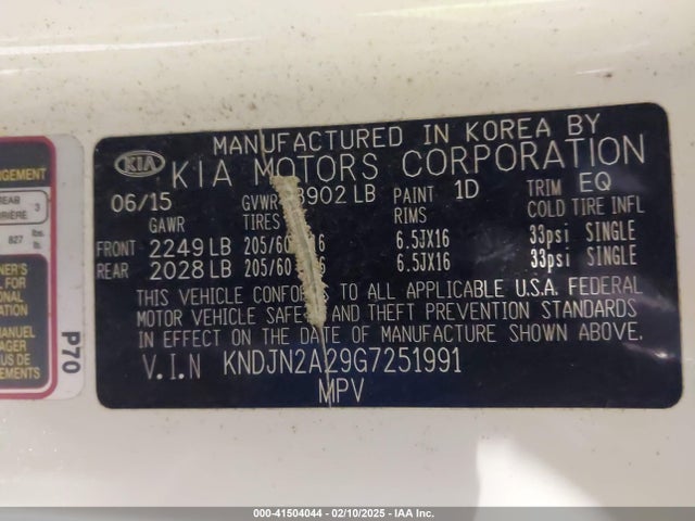 KNDJN2A29G7251991 KIA Soul