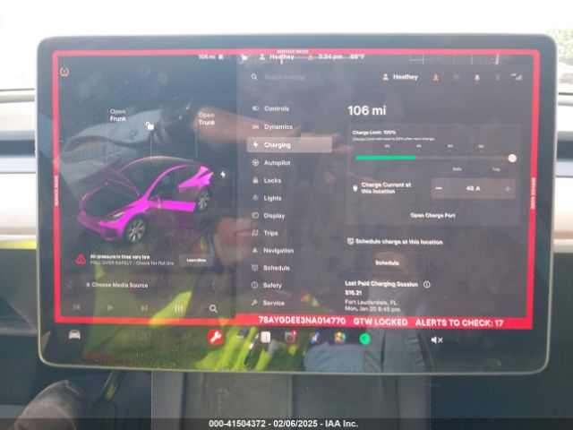 7SAYGDEE3NA014770 Tesla Model Y Long Range Dual Motor All-wheel Drive