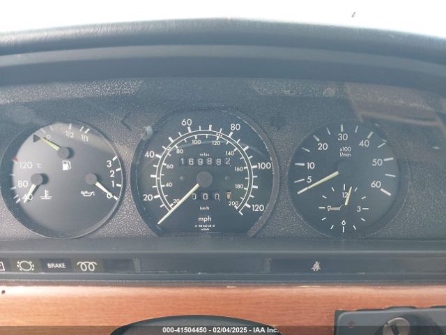 1983 MERCEDES-BENZ 300 WDBCB20A7DB045764 Photo 6