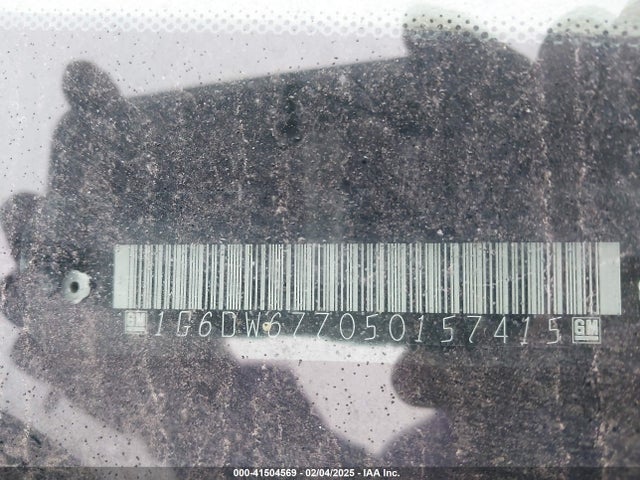 2005 CADILLAC STS 1G6DW677050157415 Photo 8