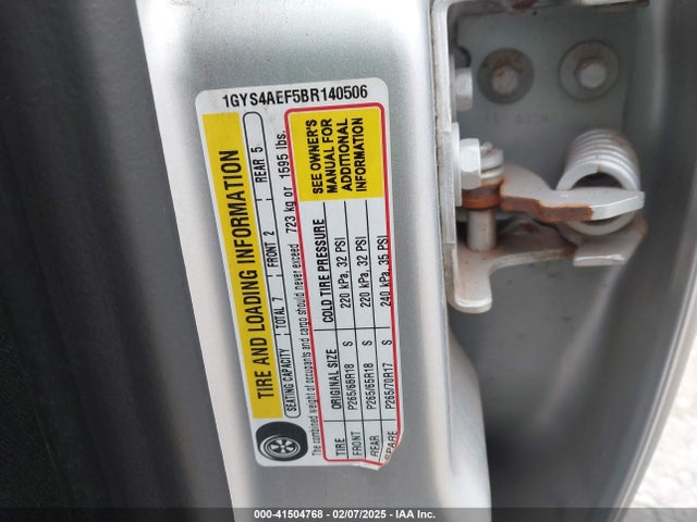2011 CADILLAC ESCALADE 1GYS4AEF5BR140506 Photo 8