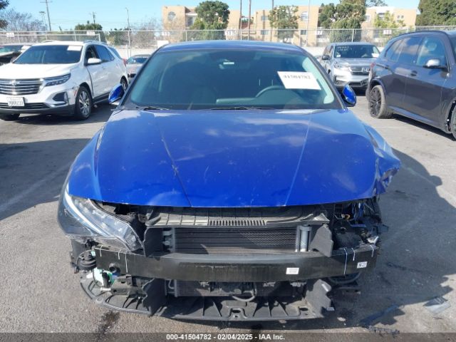 KMHLM4AJ4PU082409 Hyundai Elantra Hybrid Blue