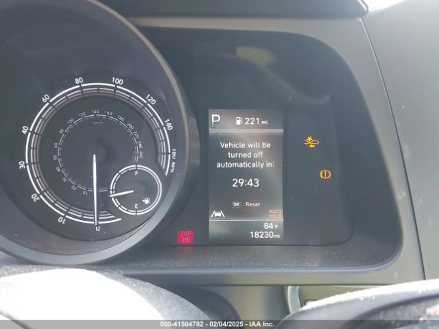 KMHLM4AJ4PU082409 Hyundai Elantra Hybrid Blue