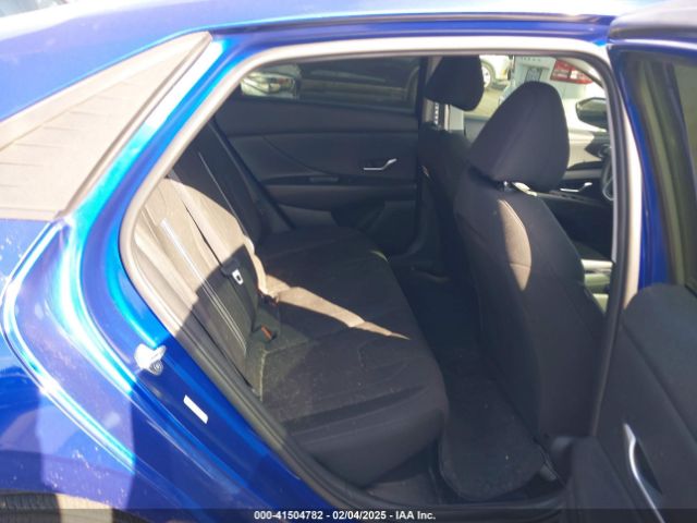 KMHLM4AJ4PU082409 Hyundai Elantra Hybrid Blue