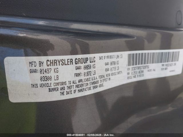 2013 FIAT 500 3C3CFFBR5DT628756 Photo 8