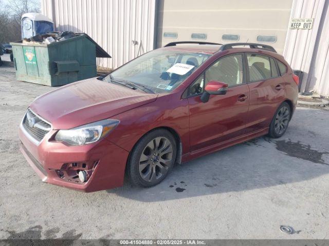 JF1GPAU68F8208951 Subaru Impreza 2.0i Sport Premium