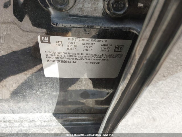 2013 CADILLAC ATS 1G6AH5R30D0143143 Photo 8