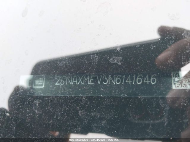 2GNAXMEV3N6141646 Chevrolet Equinox Fwd Rs
