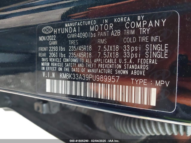 Hyundai Kona N Line 2023 KM8K33A39PU989957 Image 9