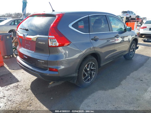 Honda CR-V SE 2016 5J6RM4H47GL103493 Image 4