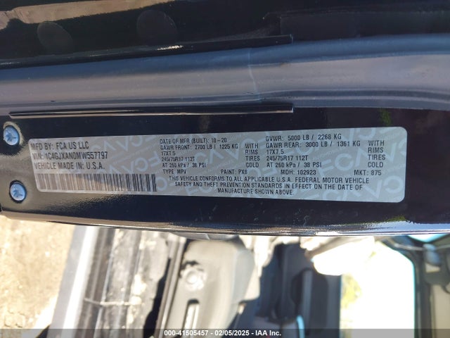 1C4GJXAN0MW557797 Jeep Wrangler Islander 4x4