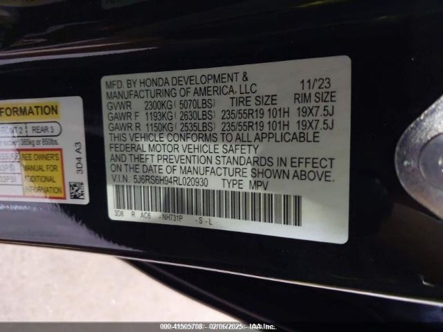 2024 HONDA CR-V 5J6RS6H94RL020930 Photo 8