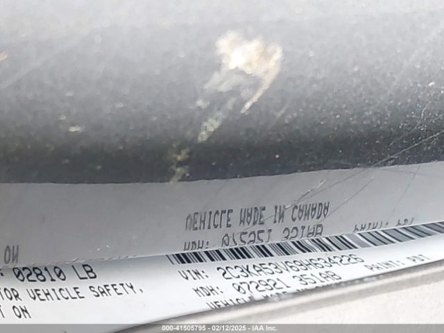 2009 CHRYSLER 300 2C3KA53V69H634226 Photo 8