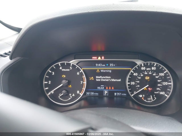 1N4BL4DV1PN373449 Nissan Altima Sv Fwd