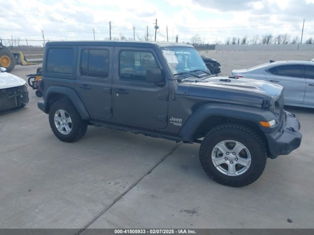 1C4HJXDG3LW221691 Jeep Wrangler Unlimited Sport S 4x4