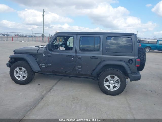 1C4HJXDG3LW221691 Jeep Wrangler Unlimited Sport S 4x4