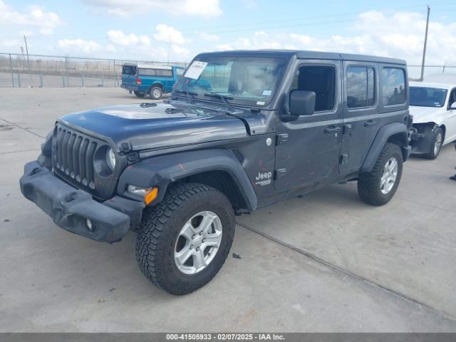 1C4HJXDG3LW221691 Jeep Wrangler Unlimited Sport S 4x4