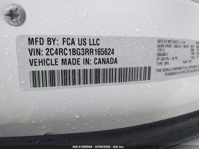 Chrysler Pacifica Touring L 2024 2C4RC1BG3RR165624 Image 9