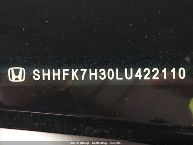 SHHFK7H30LU422110 Honda Civic Lx