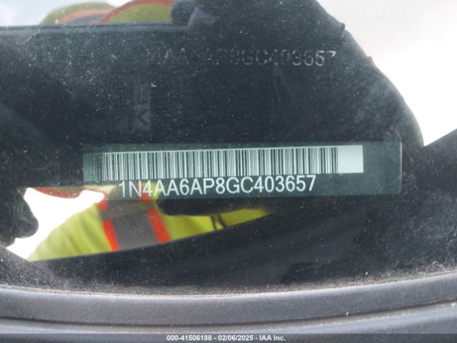1N4AA6AP8GC403657 Nissan Maxima 3.5 Platinum