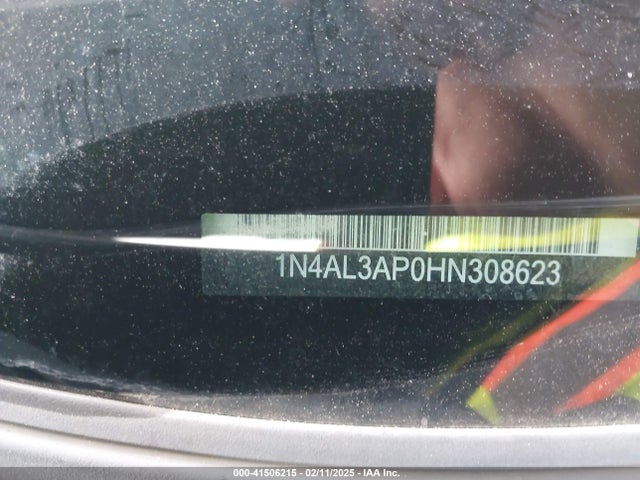 1N4AL3AP0HN308623 Nissan Altima 2.5 S