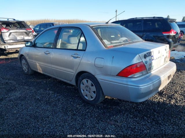 2003 MITSUBISHI LANCER JA3AJ26E63U092730 Photo 2