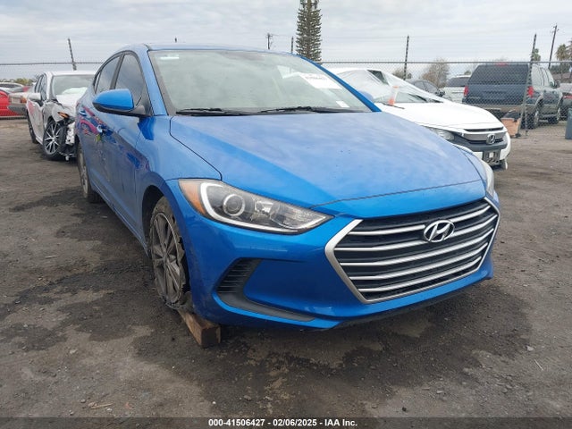 Продажа на аукционе авто 2018 Hyundai Elantra Sel, vin: 5NPD84LF0JH297972, номер лота: 41506427