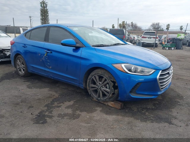 Продажа на аукционе авто 2018 Hyundai Elantra Sel, vin: 5NPD84LF0JH297972, номер лота: 41506427
