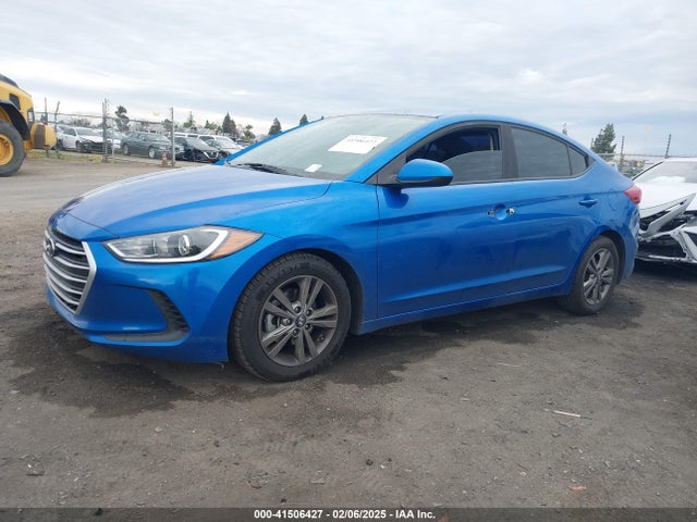 Продажа на аукционе авто 2018 Hyundai Elantra Sel, vin: 5NPD84LF0JH297972, номер лота: 41506427
