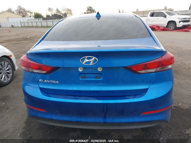 Продажа на аукционе авто 2018 Hyundai Elantra Sel, vin: 5NPD84LF0JH297972, номер лота: 41506427