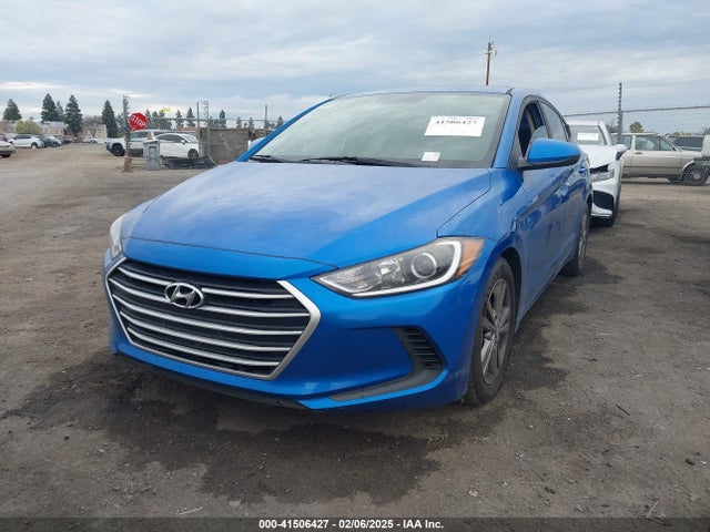Продажа на аукционе авто 2018 Hyundai Elantra Sel, vin: 5NPD84LF0JH297972, номер лота: 41506427
