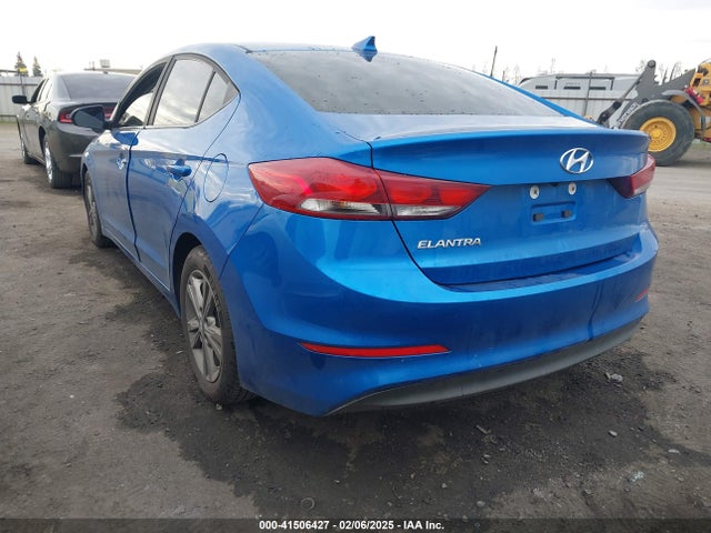 Продажа на аукционе авто 2018 Hyundai Elantra Sel, vin: 5NPD84LF0JH297972, номер лота: 41506427