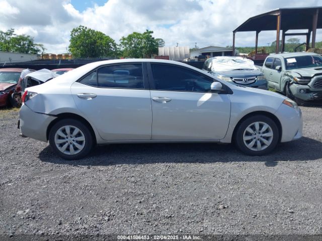 5YFBURHE2EP148651 Toyota Corolla Le/le Plus/le Premium