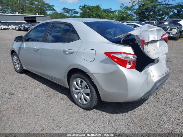 5YFBURHE2EP148651 Toyota Corolla Le/le Plus/le Premium
