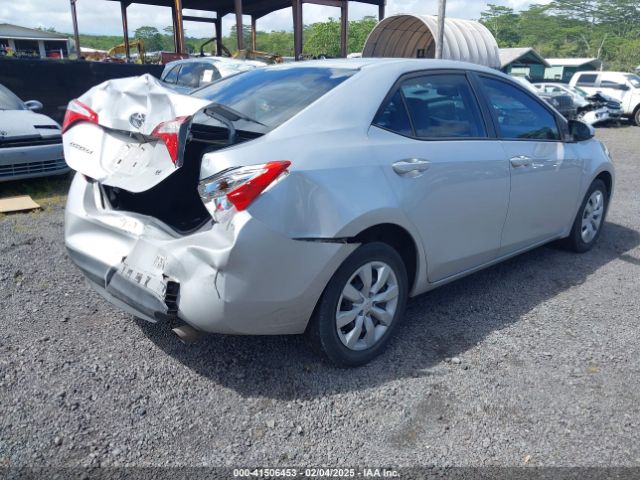 5YFBURHE2EP148651 Toyota Corolla Le/le Plus/le Premium